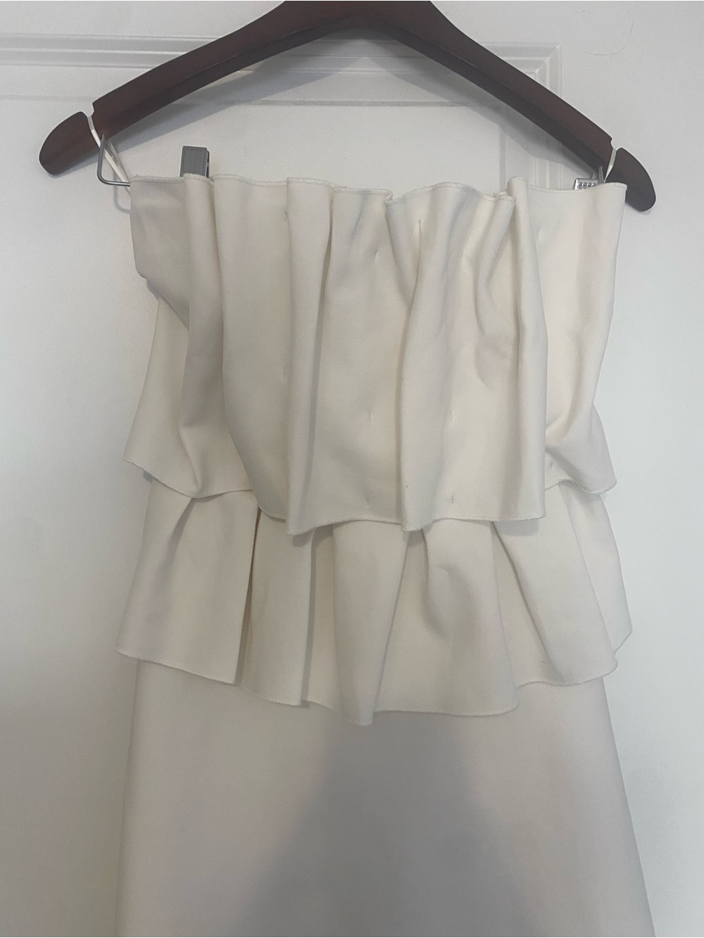 Strapless Ruffle Dress - Excellent Condition - Picture 2 of 5